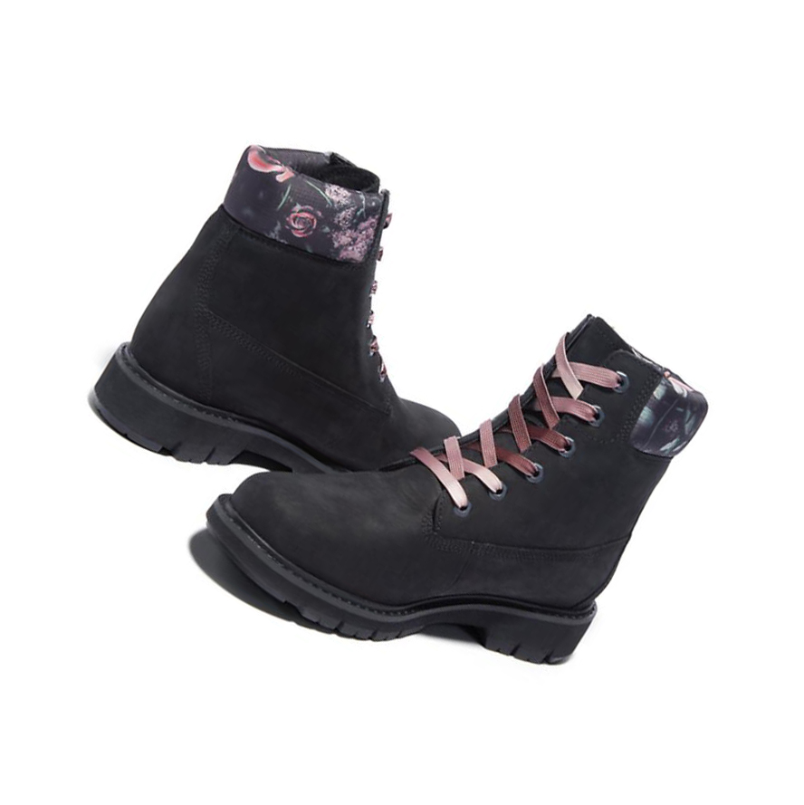 Original 6-inch Boots Timberland Lucia Way Mujer Negras | ES-ITPJW64