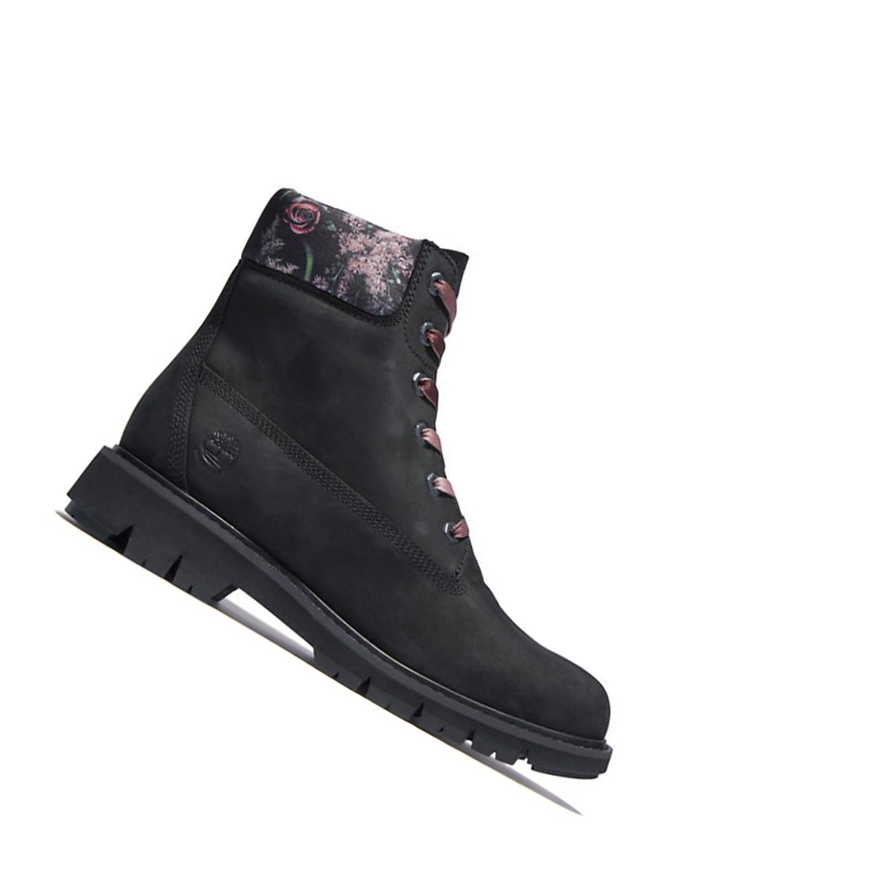 Original 6-inch Boots Timberland Lucia Way Mujer Negras | ES-ITPJW64