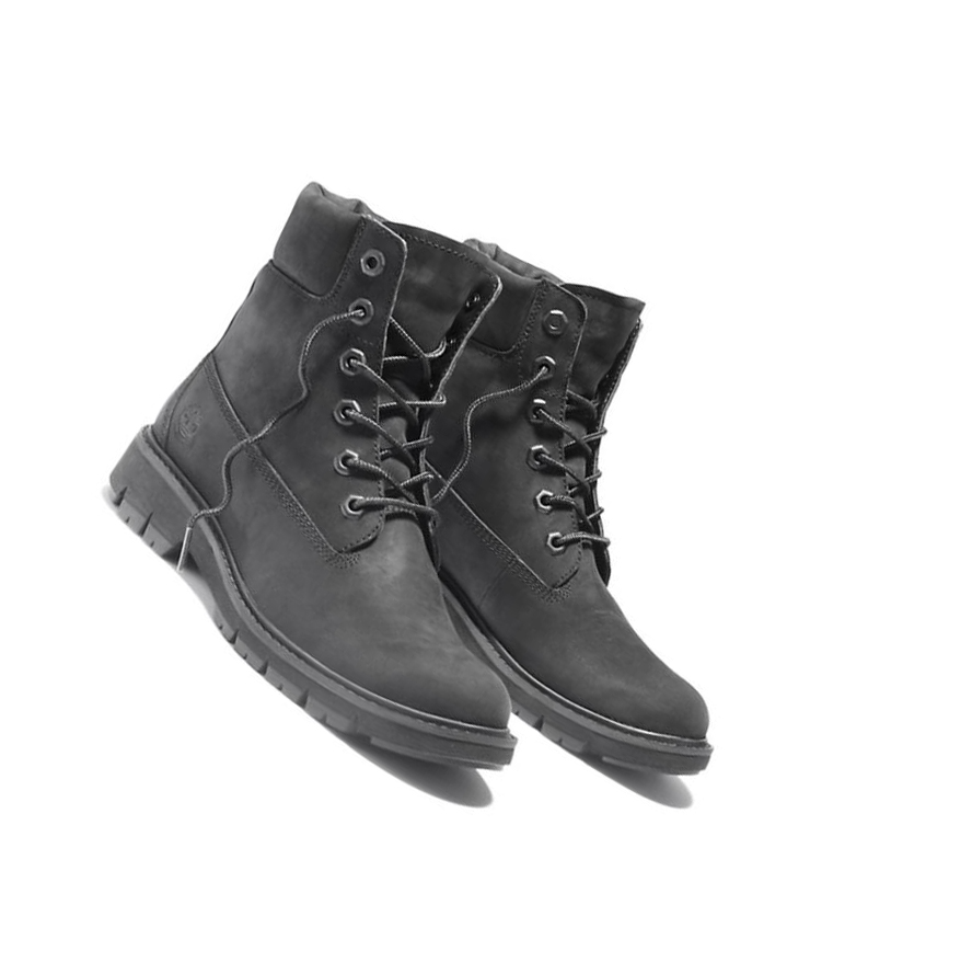 Original 6-inch Boots Timberland Lucia Way Mujer Negras | ES-JIQCR01