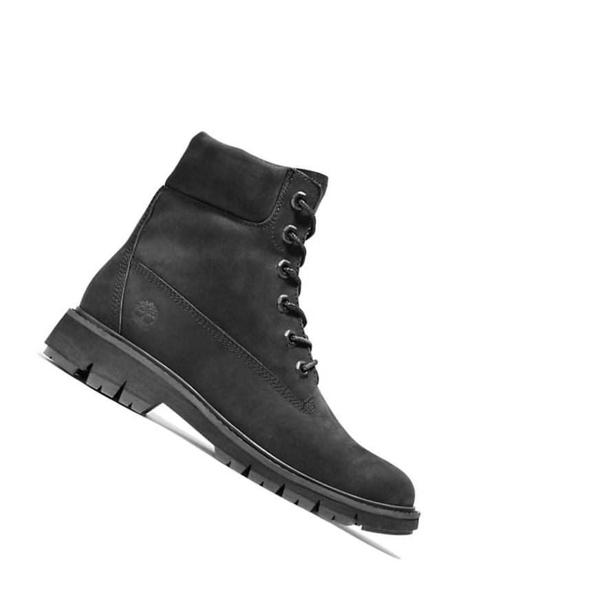 Original 6-inch Boots Timberland Lucia Way Mujer Negras | ES-JIQCR01