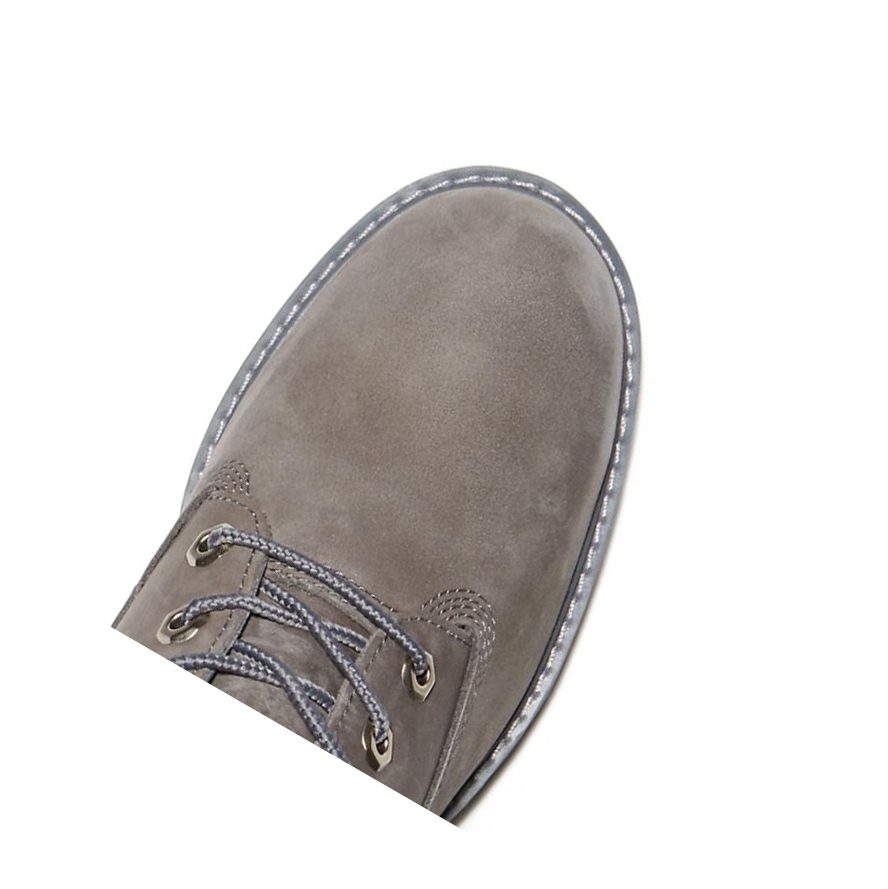 Original 6-inch Boots Timberland Lucia Way Forro Mujer Gris | ES-OVZIY49