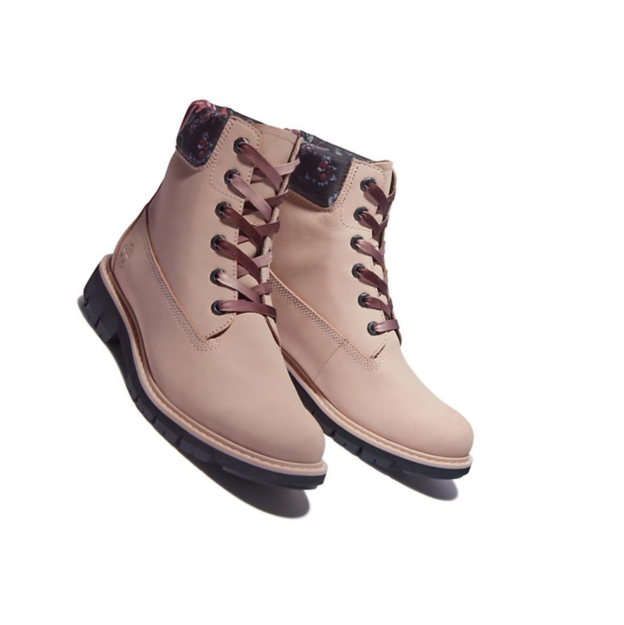 Original 6-inch Boots Timberland Lucia Way Mujer Rosas Claro | ES-WGXVQ30