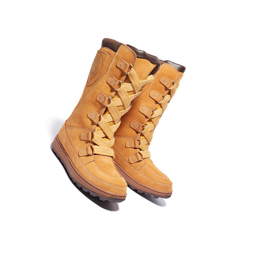 Original 6-inch Boots Timberland Mukluk Niños Amarillo | ES-JEQMN37