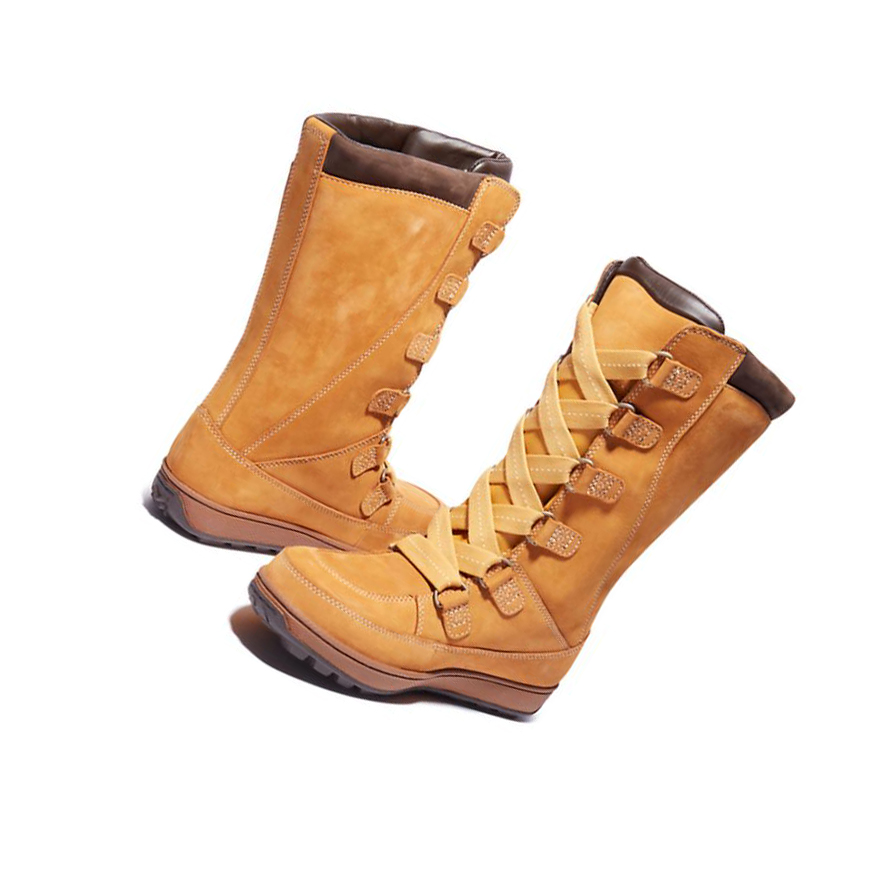 Original 6-inch Boots Timberland Mukluk Niños Amarillo | ES-JEQMN37