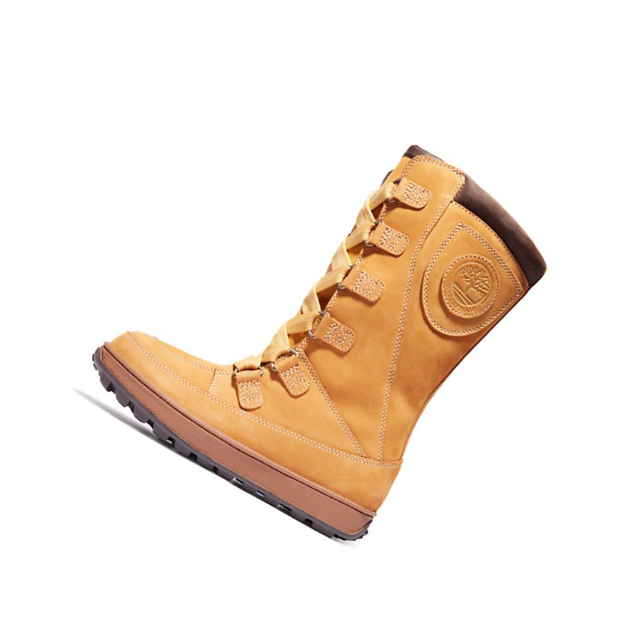 Original 6-inch Boots Timberland Mukluk Niños Amarillo | ES-JEQMN37