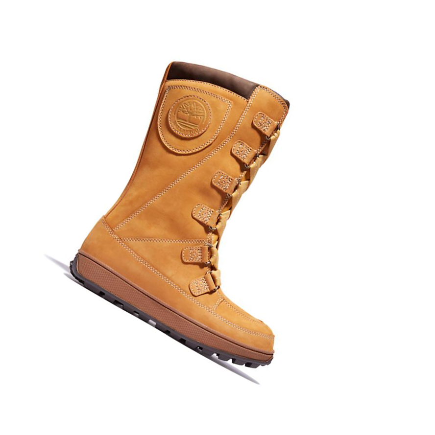 Original 6-inch Boots Timberland Mukluk Niños Amarillo | ES-JEQMN37