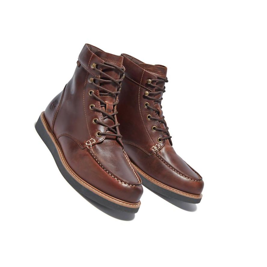 Original 6-inch Boots Timberland Newmarket II Moc-toe Hombre Marrones | ES-LMFND74