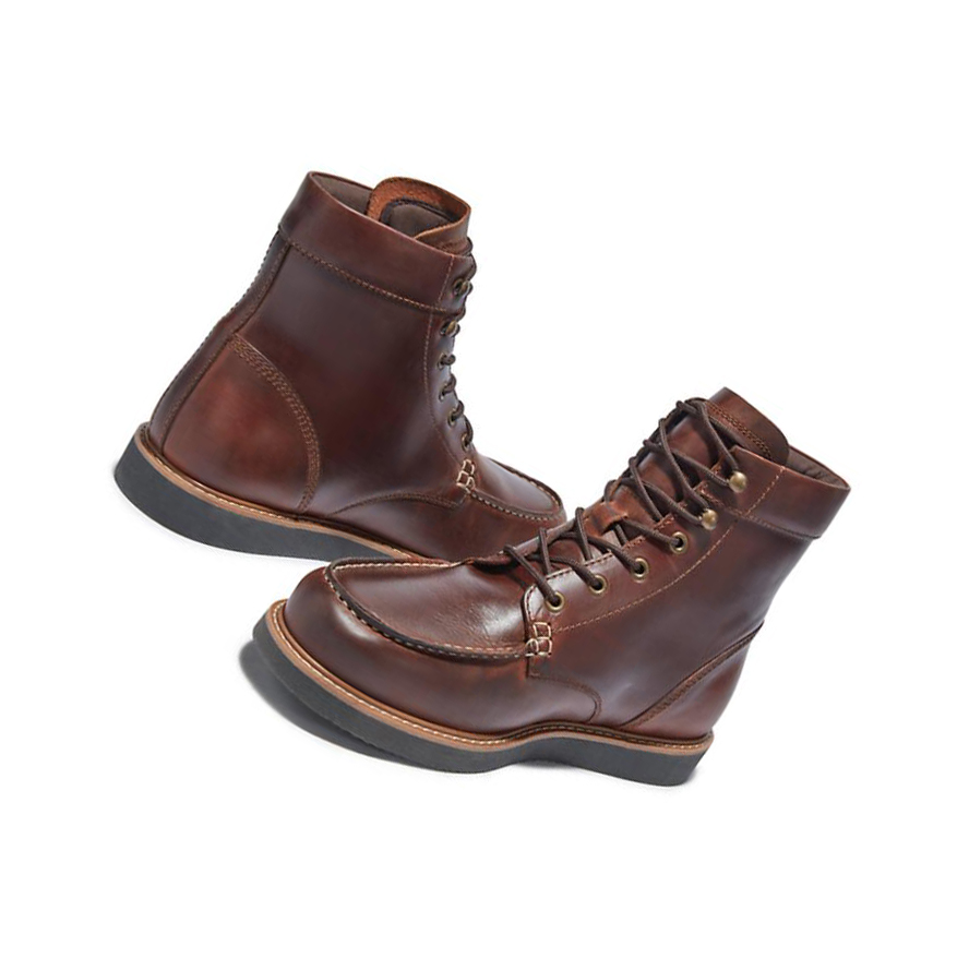 Original 6-inch Boots Timberland Newmarket II Moc-toe Hombre Marrones | ES-LMFND74