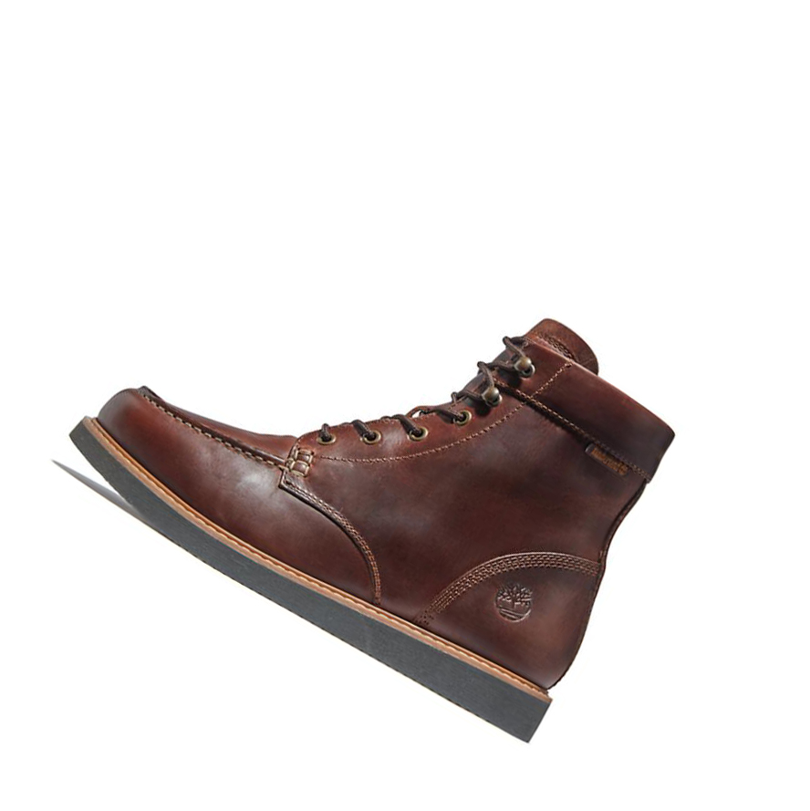 Original 6-inch Boots Timberland Newmarket II Moc-toe Hombre Marrones | ES-LMFND74