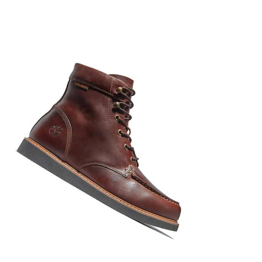 Original 6-inch Boots Timberland Newmarket II Moc-toe Hombre Marrones | ES-LMFND74