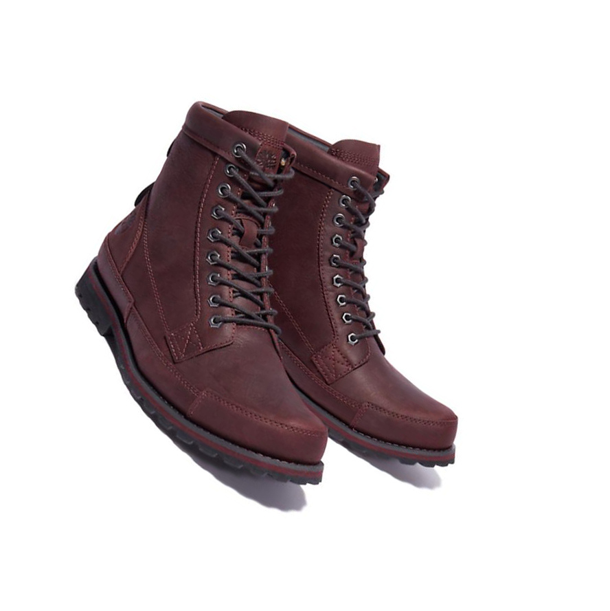 Original 6-inch Boots Timberland Originales Hombre Burdeos | ES-CGLJB96