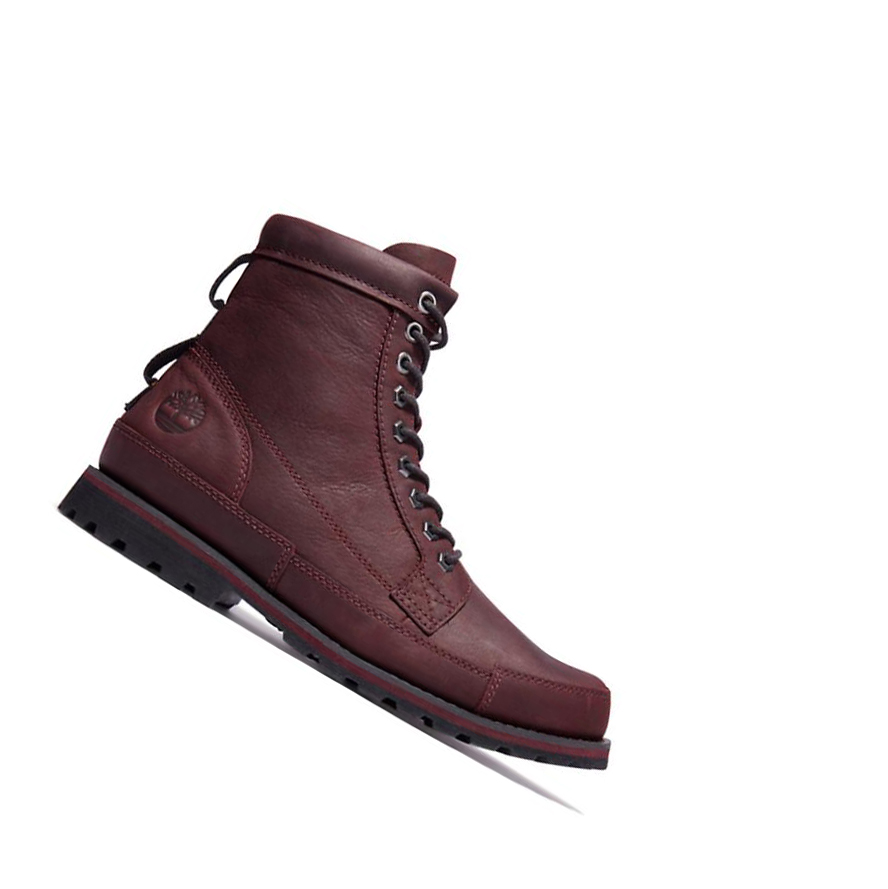 Original 6-inch Boots Timberland Originales Hombre Burdeos | ES-CGLJB96