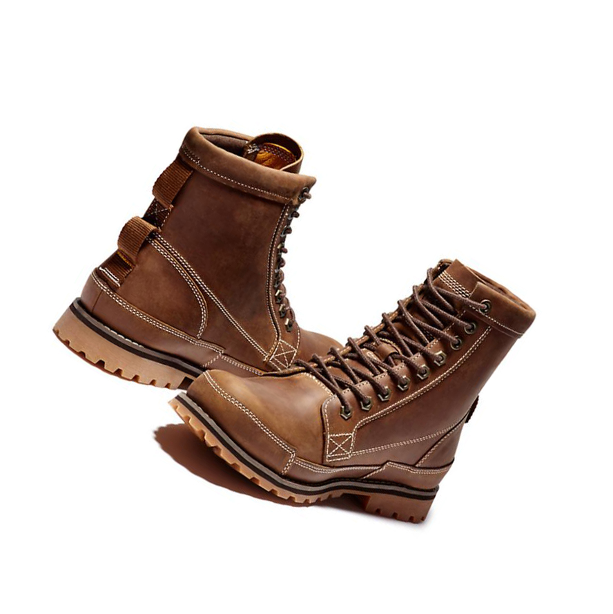 Original 6-inch Boots Timberland Originales Hombre Marrones Claro | ES-QUNFT04