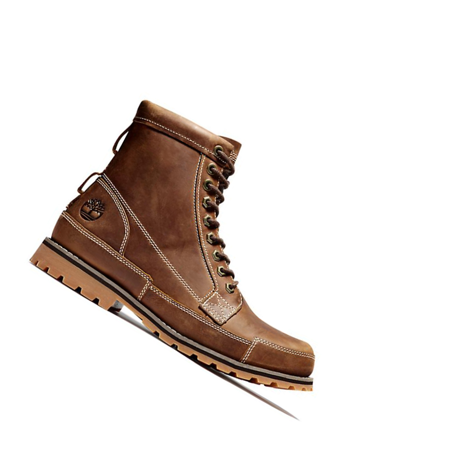 Original 6-inch Boots Timberland Originales Hombre Marrones Claro | ES-QUNFT04