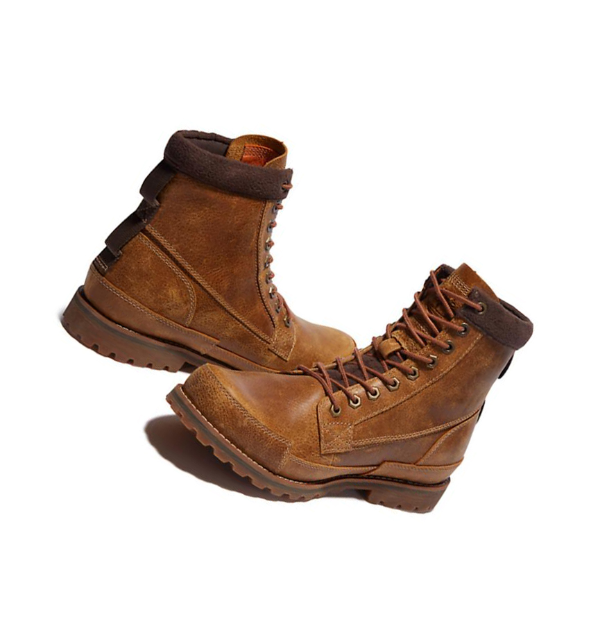 Original 6-inch Boots Timberland Originales Forro Hombre Amarillo | ES-VTDIU45