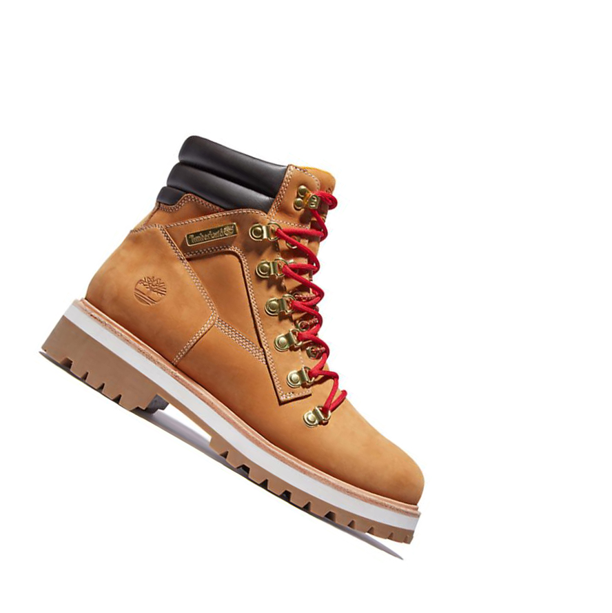 Original 6-inch Boots Timberland Premium Luxe Hombre Amarillo | ES-CAKME61