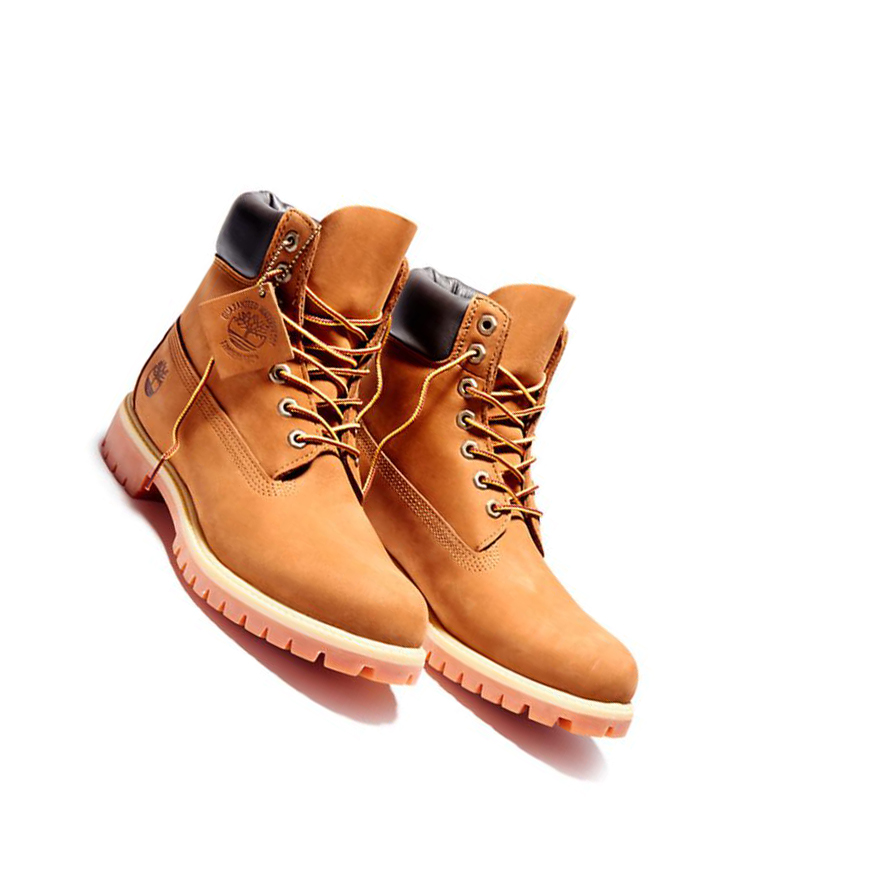 Original 6-inch Boots Timberland Premium Hombre Marrones | ES-IKYWH41