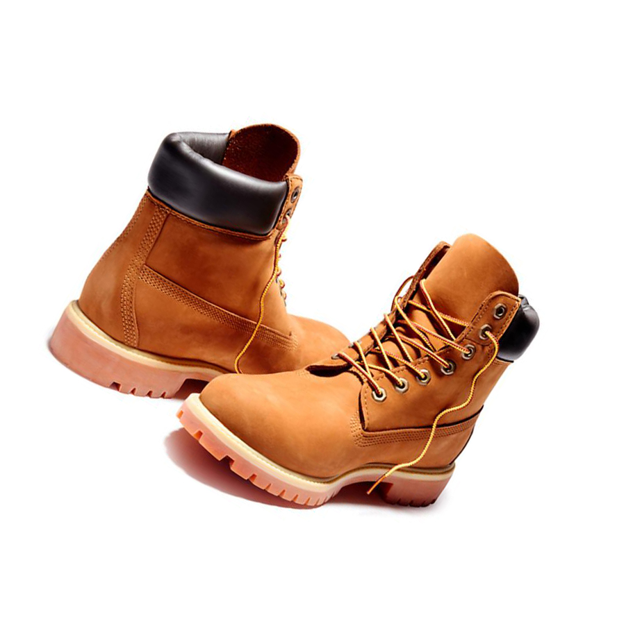 Original 6-inch Boots Timberland Premium Hombre Marrones | ES-IKYWH41