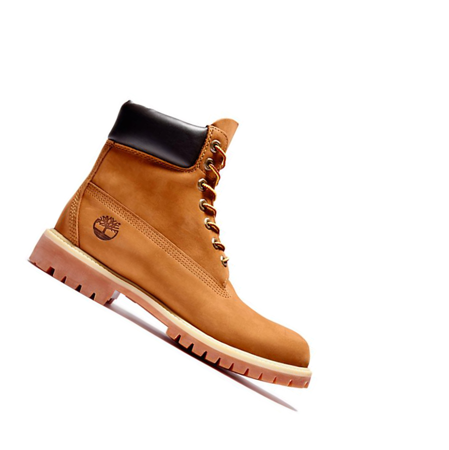 Original 6-inch Boots Timberland Premium Hombre Marrones | ES-IKYWH41