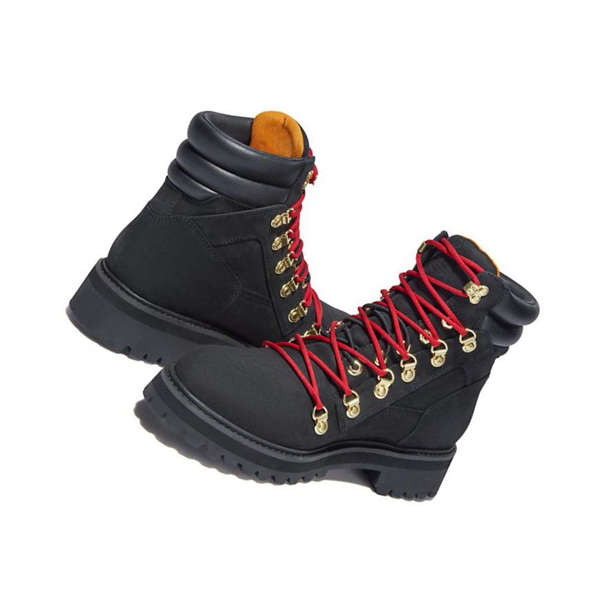 Original 6-inch Boots Timberland Premium Luxe Hombre Negras | ES-RCVTQ80