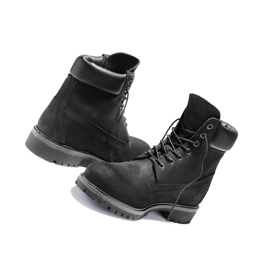 Original 6-inch Boots Timberland Premium Hombre Negras | ES-YENDI93