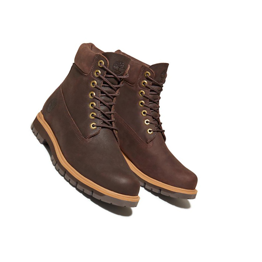 Original 6-inch Boots Timberland Radford Hombre Marrones Oscuro | ES-GQLNI06