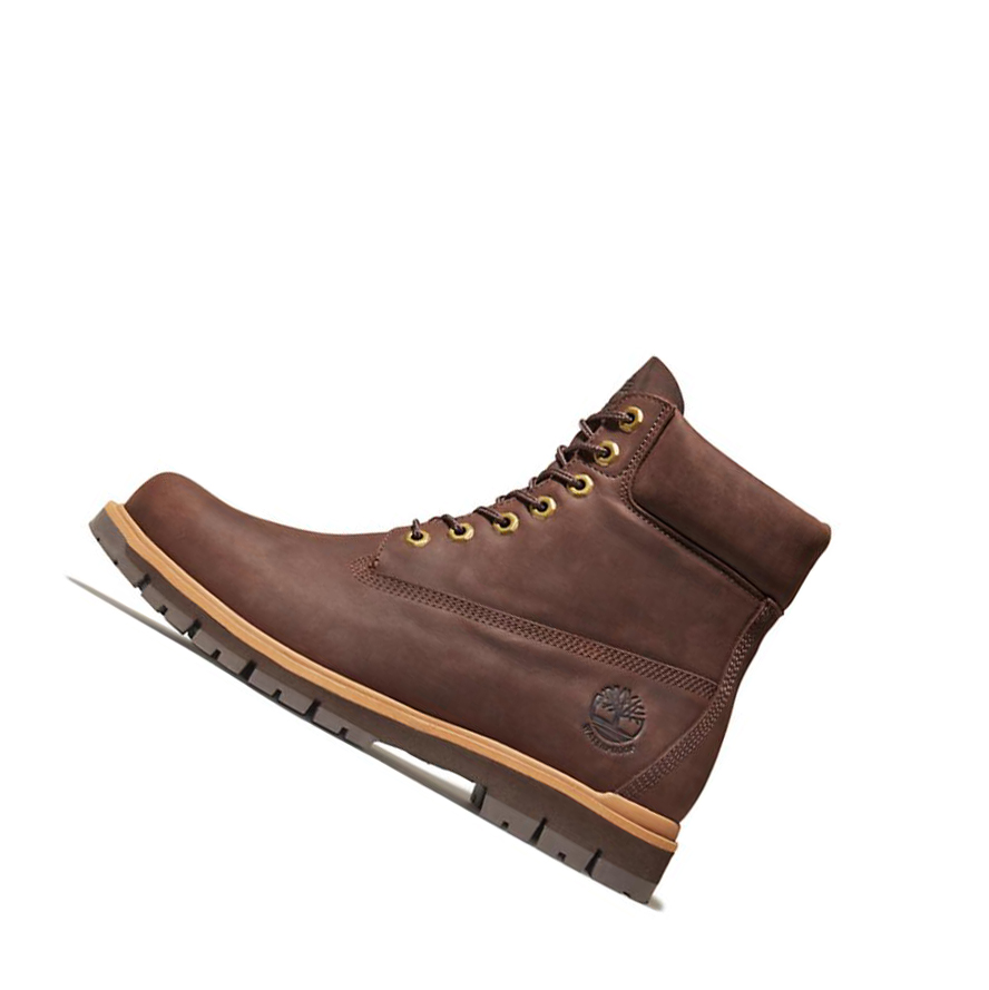 Original 6-inch Boots Timberland Radford Hombre Marrones Oscuro | ES-GQLNI06