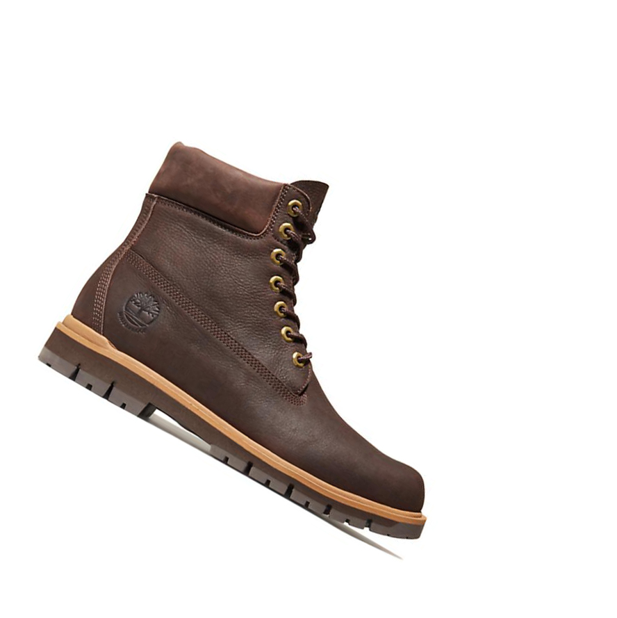 Original 6-inch Boots Timberland Radford Hombre Marrones Oscuro | ES-GQLNI06