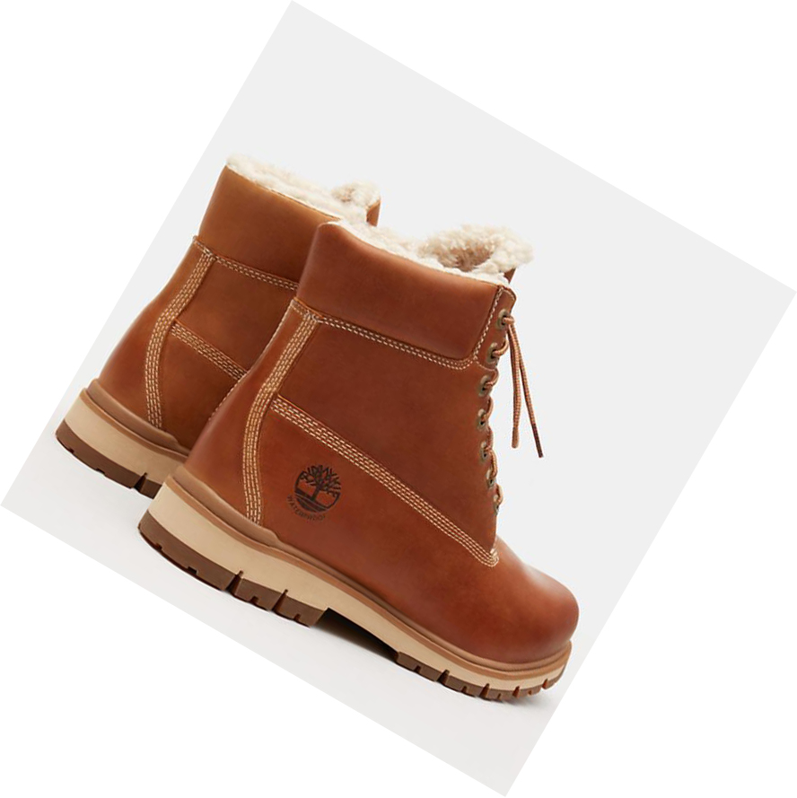 Original 6-inch Boots Timberland Radford Invierno Hombre Amarillo | ES-QXVBC20