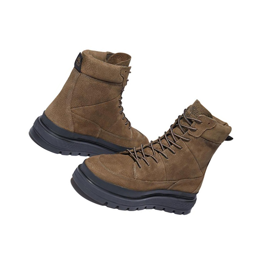 Original 6-inch Boots Timberland Ray City EK+ Mujer Verde | ES-EGUZA01