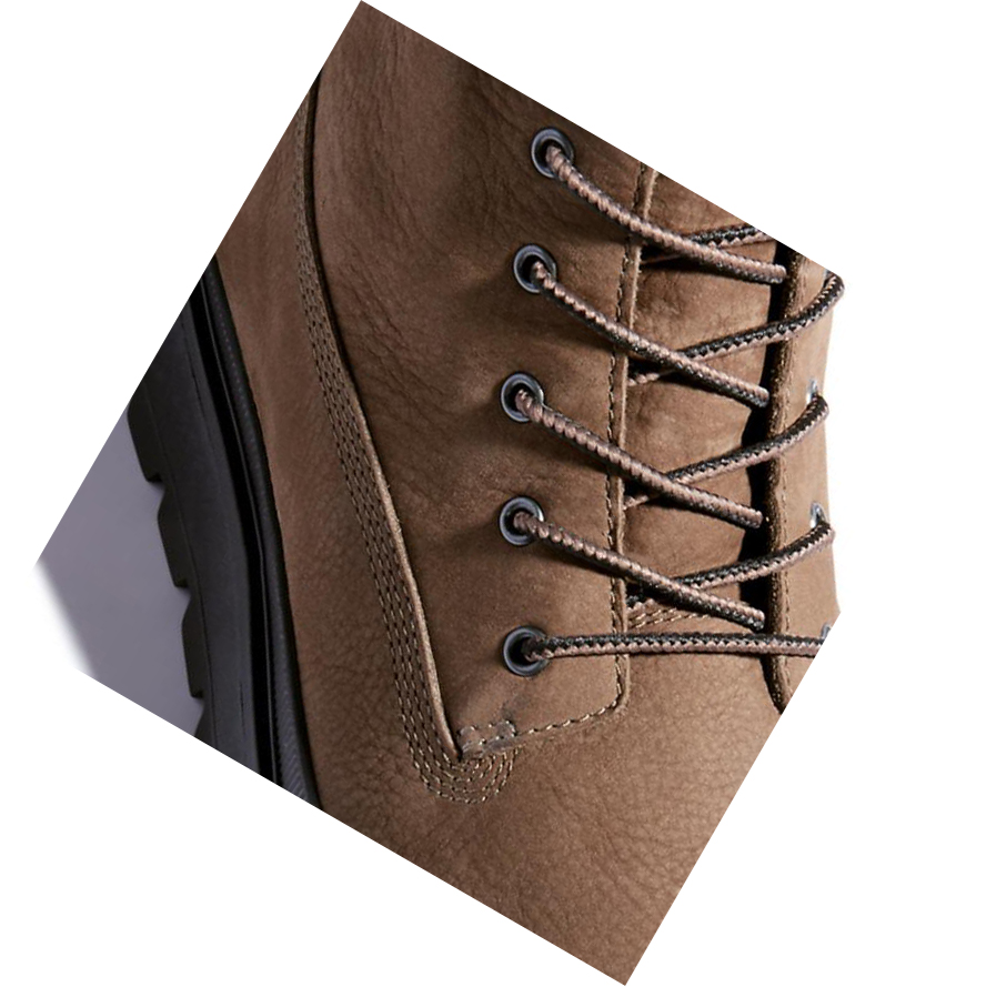 Original 6-inch Boots Timberland Ray City Mujer Verde | ES-KRLXD98