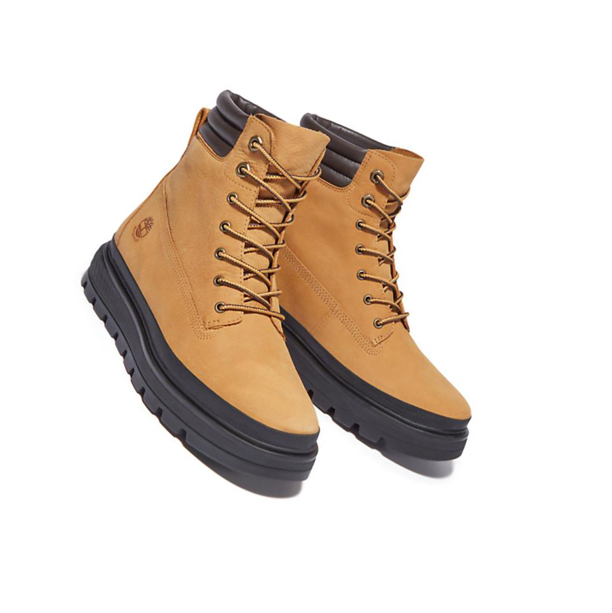 Original 6-inch Boots Timberland Ray City Mujer Marrones | ES-QYUME08