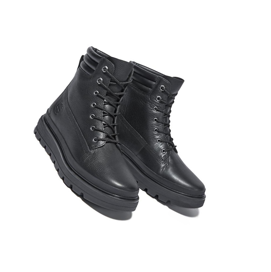 Original 6-inch Boots Timberland Ray City Mujer Negras | ES-TGFKY45