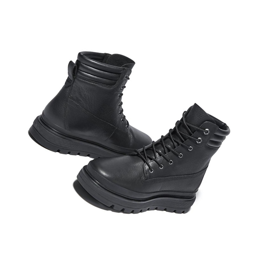 Original 6-inch Boots Timberland Ray City Mujer Negras | ES-TGFKY45