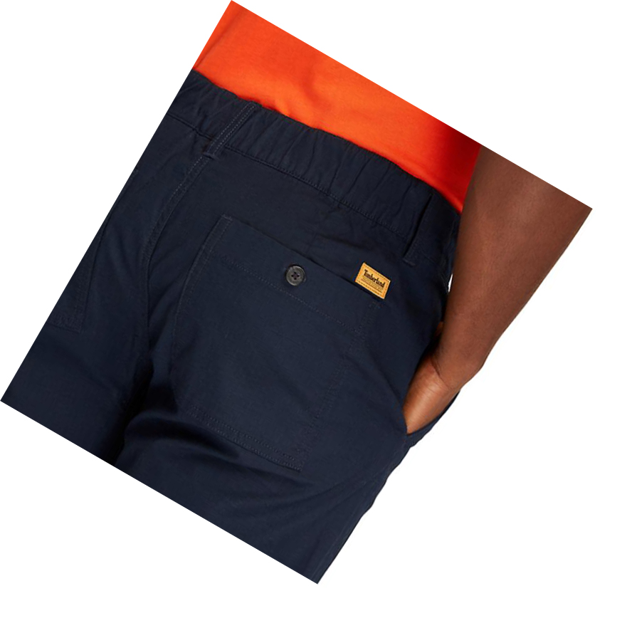 Pantalones Deportivos Timberland Ripstop Climbing Hombre Azul Marino | ES-HMCUS74