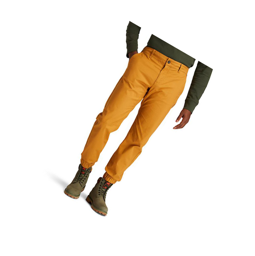 Pantalones Deportivos Timberland Ripstop Climbing Hombre Amarillo | ES-KSLBW59