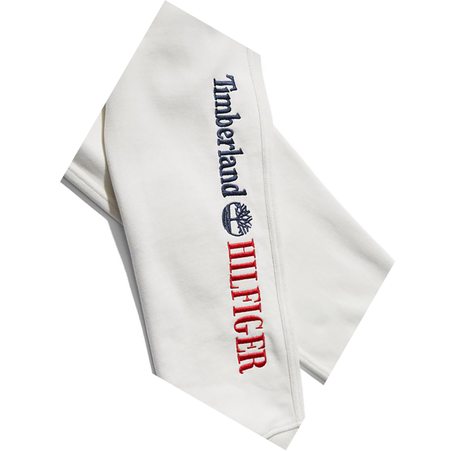 Pantalones Deportivos Timberland Tommy Hilfiger x Timberland® Re-imagined All Gender Hombre Blancas | ES-JONVD53