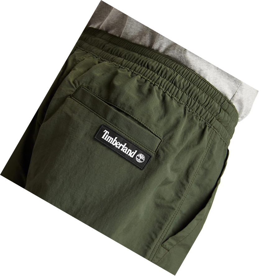 Pantalones Timberland Outdoor Archive Jogger Hombre Verde Oscuro | ES-ATZCP10