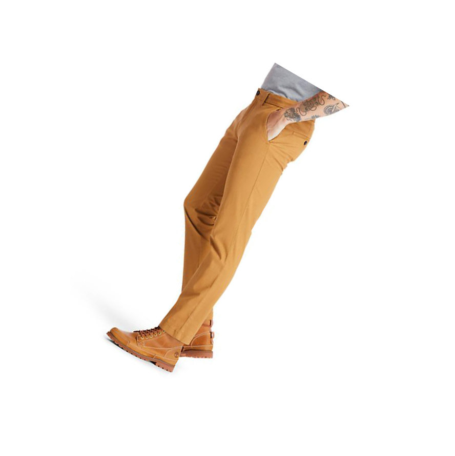 Pantalones Timberland Sargent Lake Chinos Hombre Amarillo | ES-DJCQF21