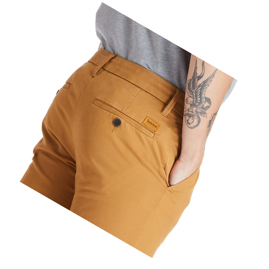 Pantalones Timberland Sargent Lake Chinos Hombre Amarillo | ES-DJCQF21