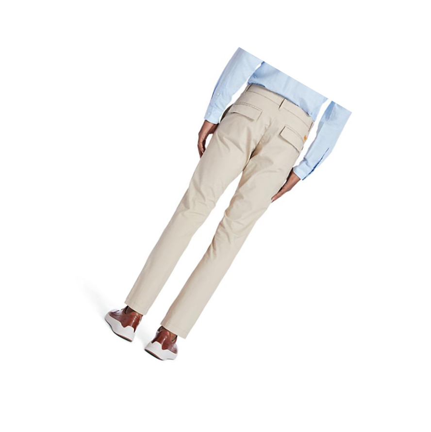 Pantalones Timberland Sargent Lake Stretch Chinos Hombre Beige | ES-YFOQW60