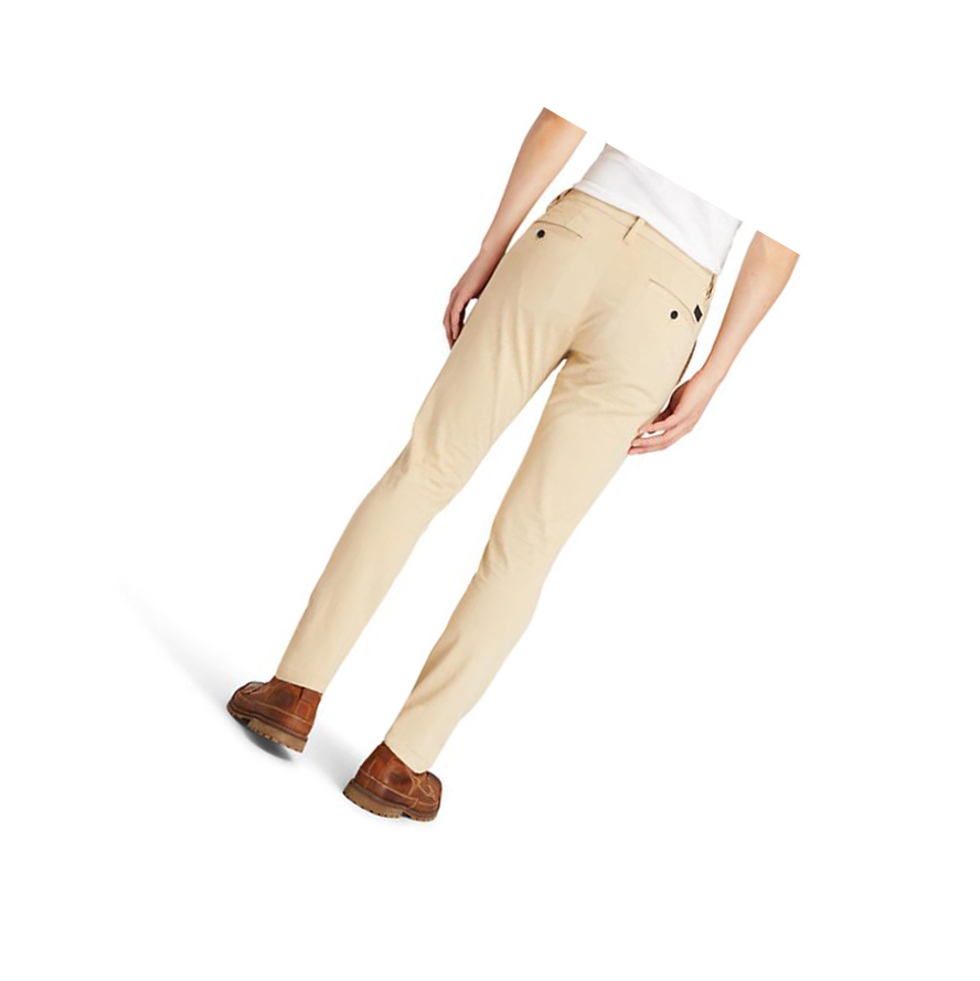 Pantalones Timberland Sargent Lake Ultrastretch Chinos Hombre Beige | ES-ATGXQ24