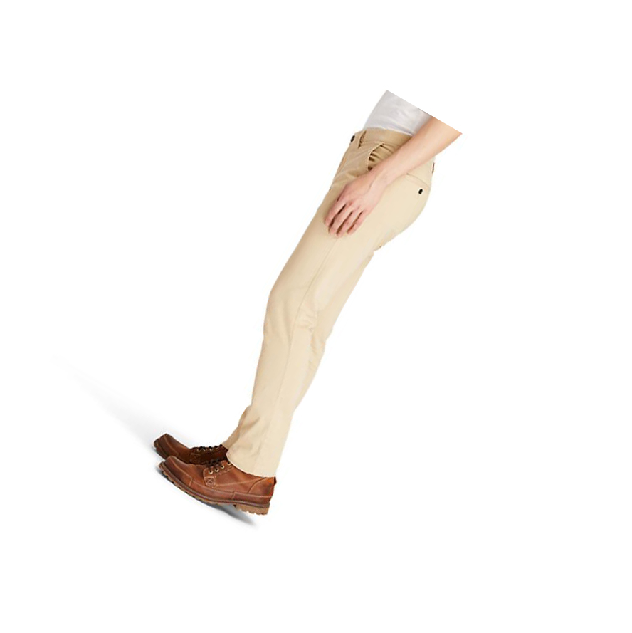 Pantalones Timberland Sargent Lake Ultrastretch Chinos Hombre Beige | ES-ATGXQ24