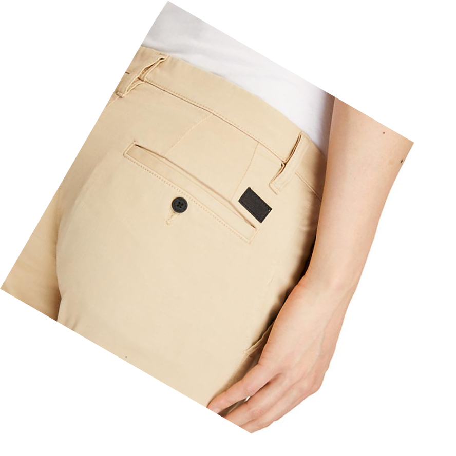 Pantalones Timberland Sargent Lake Ultrastretch Chinos Hombre Beige | ES-ATGXQ24