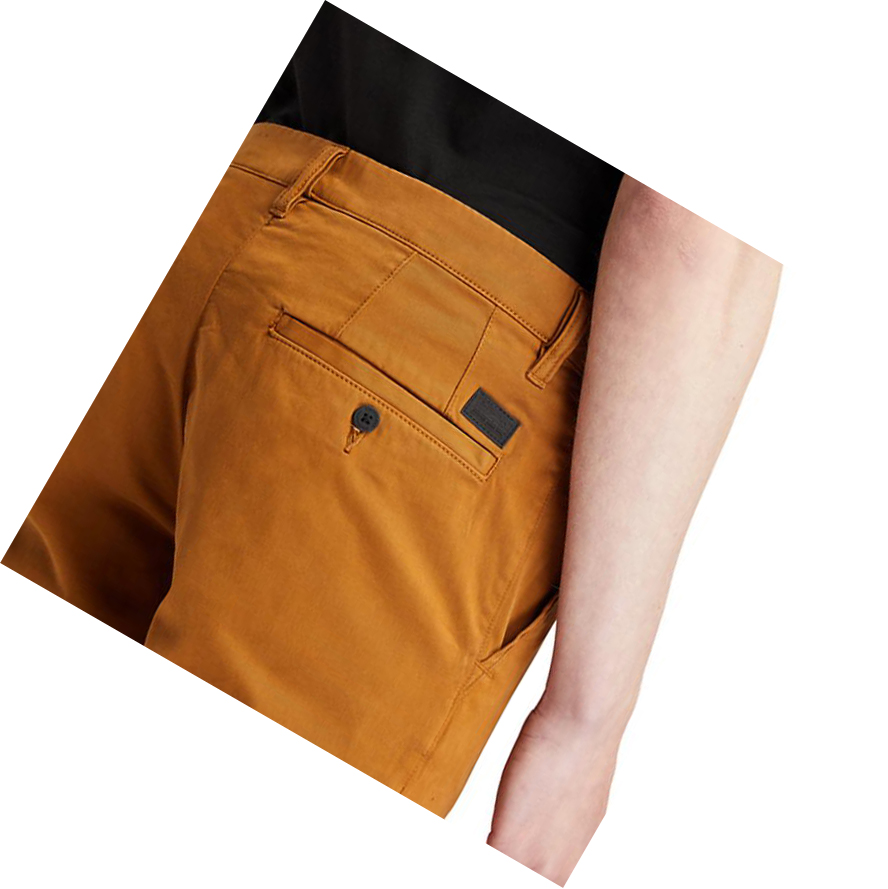 Pantalones Timberland Sargent Lake Ultrastretch Chinos Hombre Marrones | ES-ULEIR07