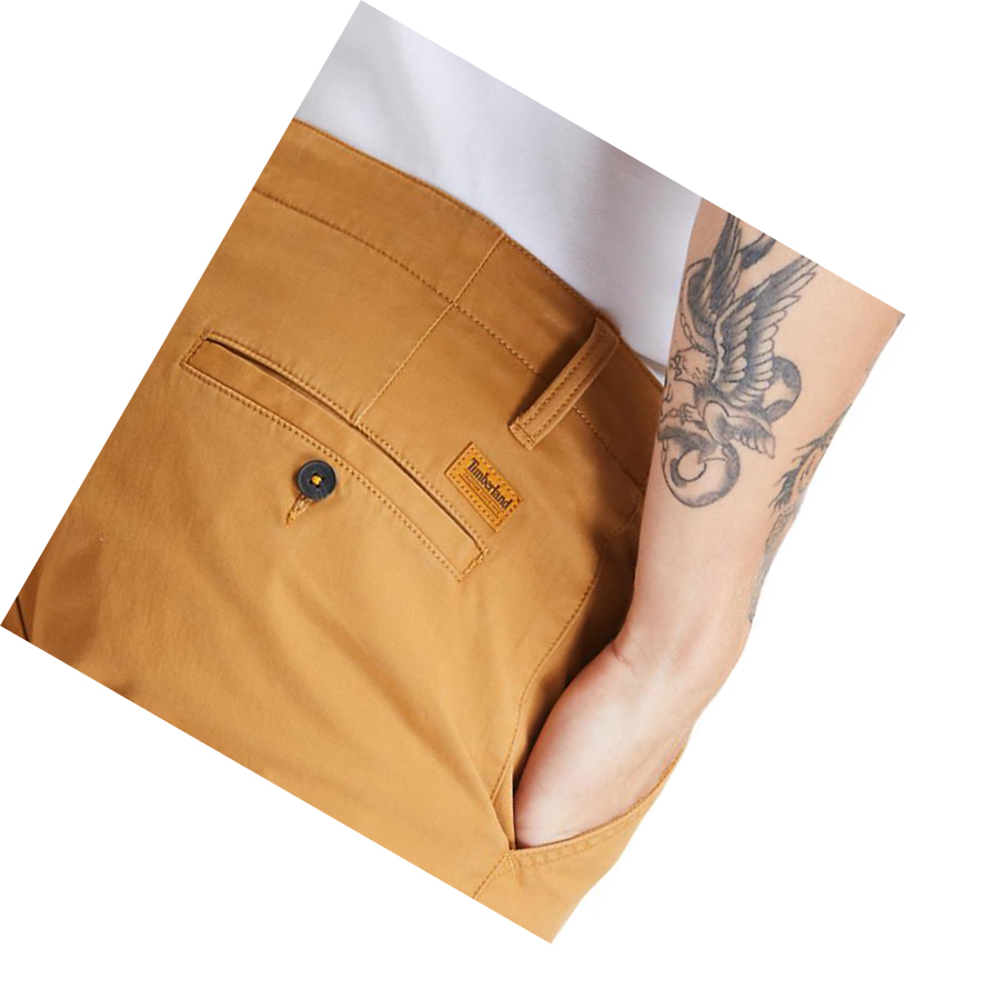 Pantalones Timberland Squam Lake Cargo Hombre Amarillo | ES-QWCBG03