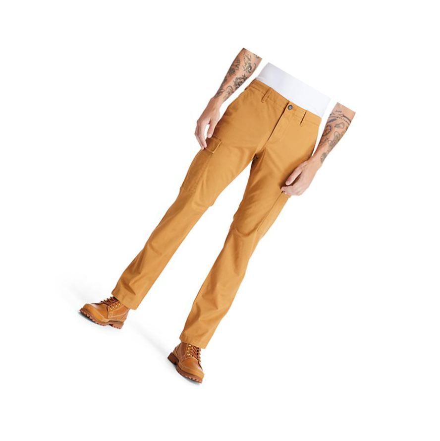 Pantalones Timberland Squam Lake Cargo Hombre Amarillo | ES-QWCBG03