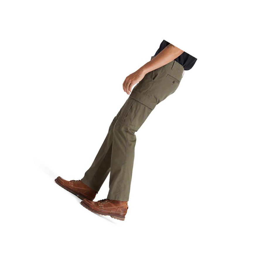 Pantalones Timberland Squam Lake Cargo Hombre Verde | ES-YZJDT65