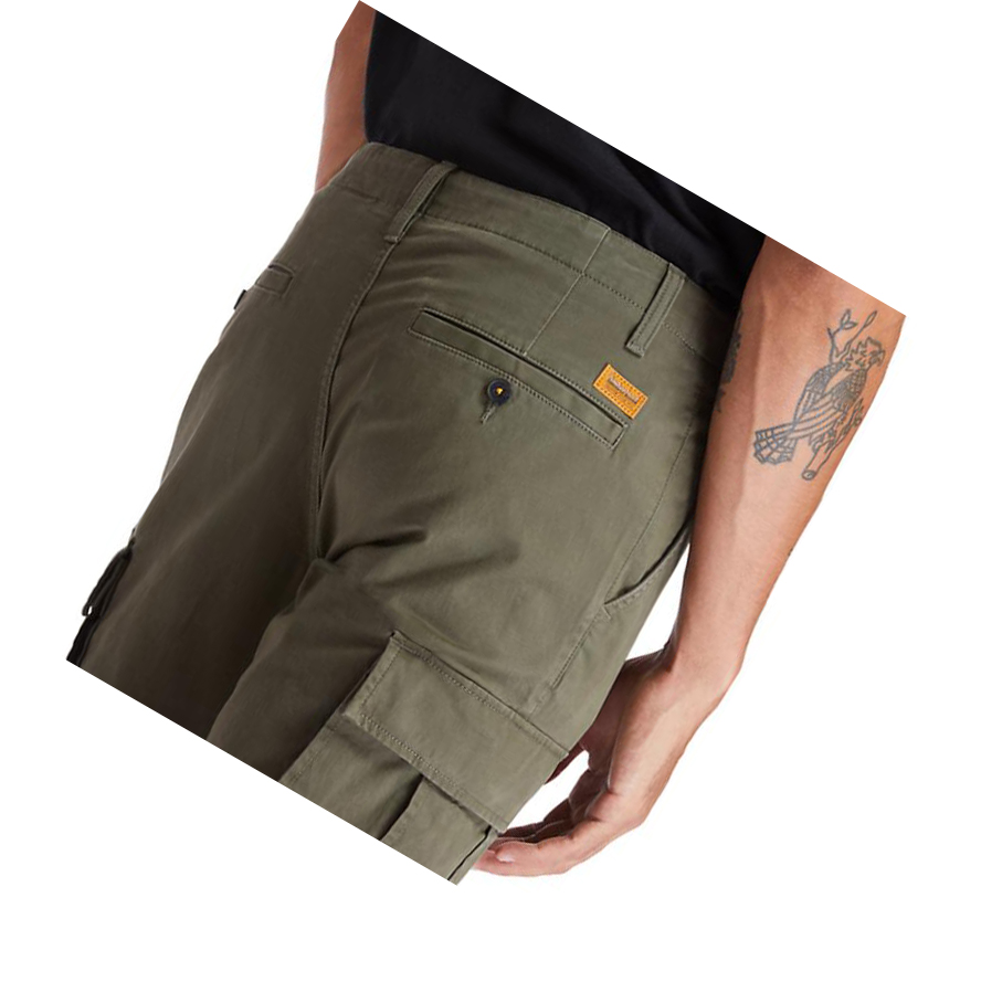 Pantalones Timberland Squam Lake Cargo Hombre Verde | ES-YZJDT65