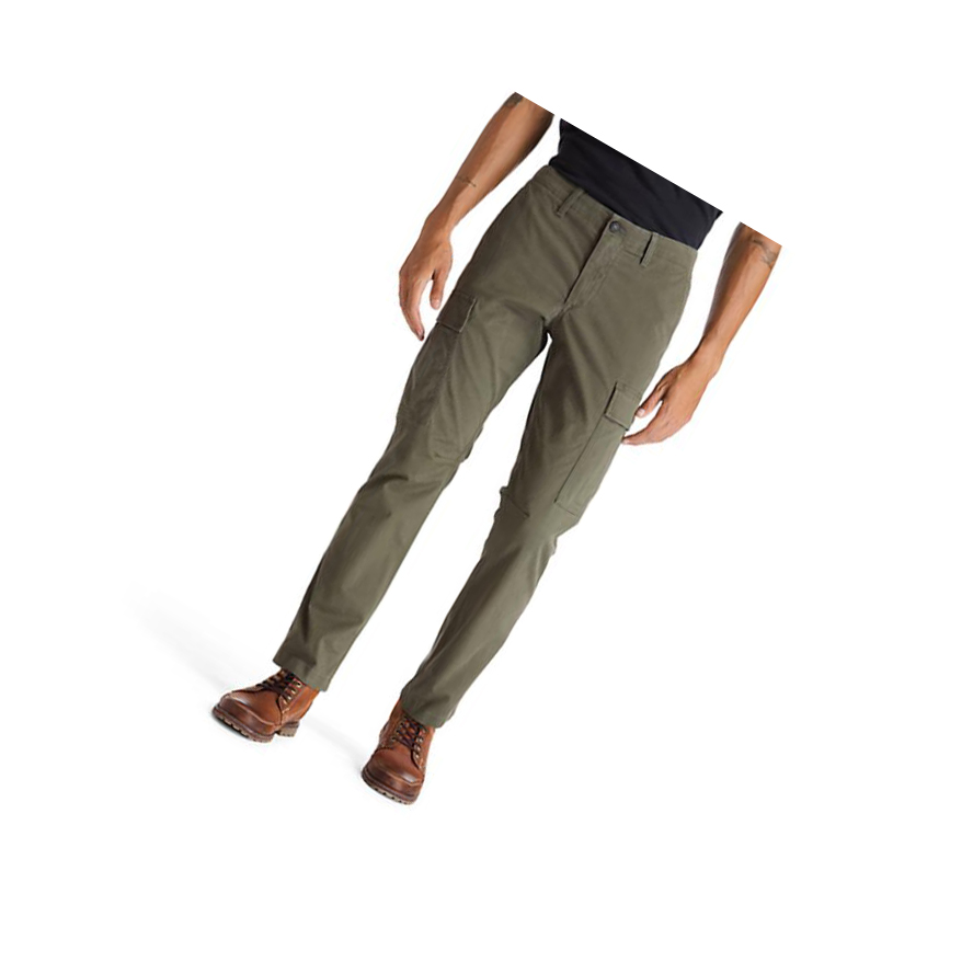 Pantalones Timberland Squam Lake Cargo Hombre Verde | ES-YZJDT65